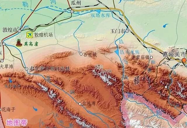 肃北为什么在地图上会被一分为二 酒泉圈子 微信公众号文章阅读 Wemp