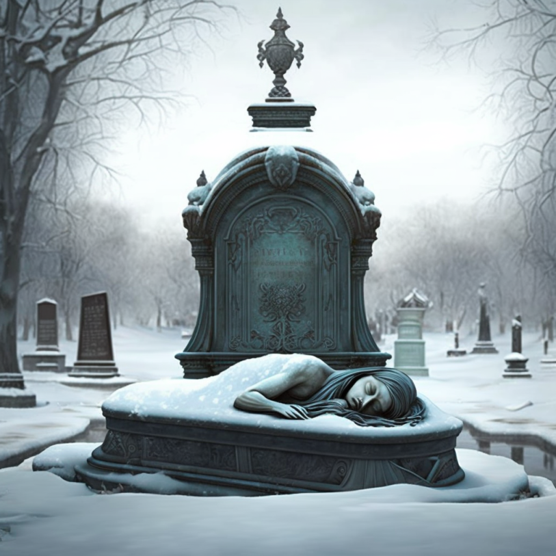Communist script. - I'll die in a cold winter.