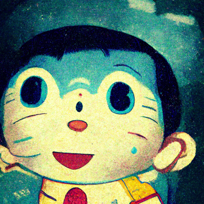 Communist script. - The caves of Noboshi Shindoa. - Doraemon's ending.