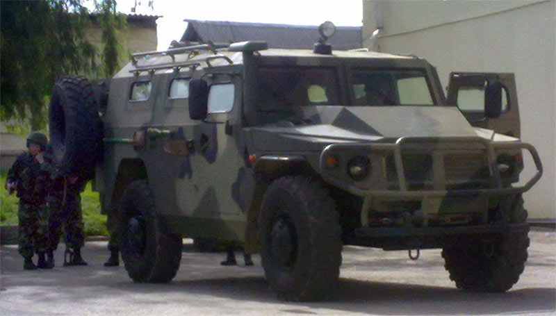 俄式悍马：俄罗斯虎式装甲车家族的图25