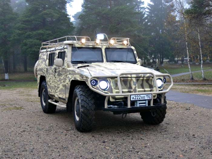 俄式悍马：俄罗斯虎式装甲车家族的图10