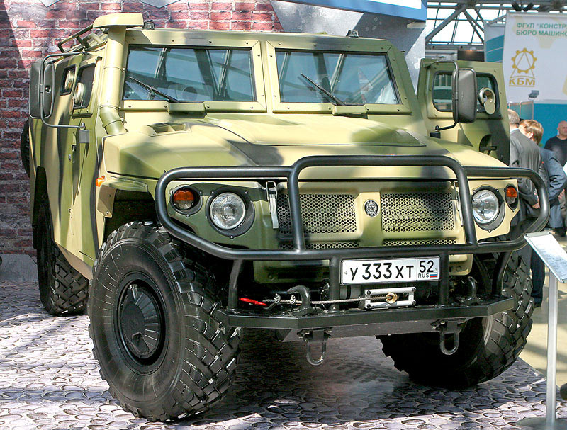 俄式悍马：俄罗斯虎式装甲车家族的图5