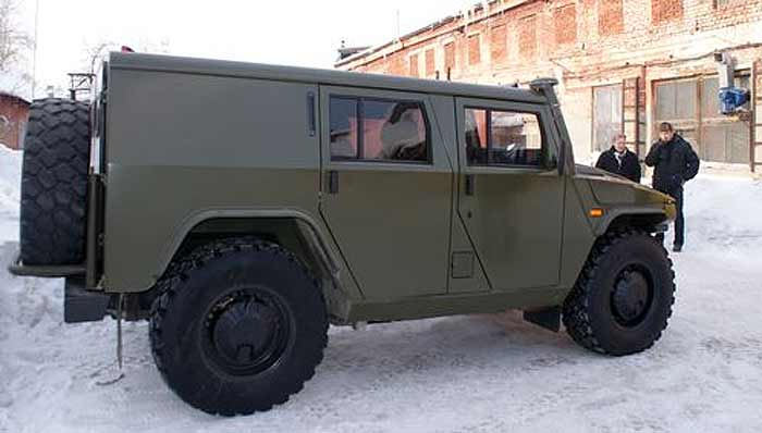 俄式悍马：俄罗斯虎式装甲车家族的图11