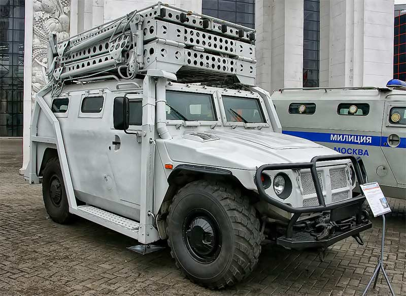 俄式悍马：俄罗斯虎式装甲车家族的图13