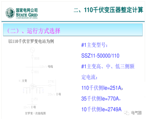 【干货】220kV、110kV、35kV变压器保护整定计算实例的图37