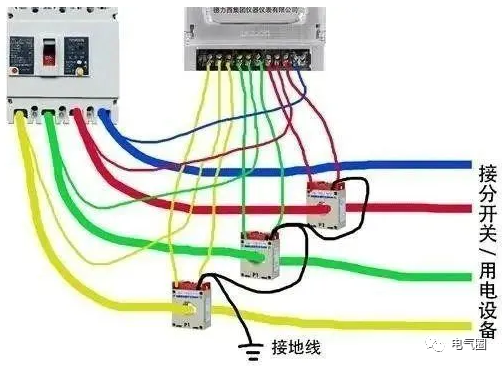 你知道为什么配电箱有的装1个、2个、或3个电流互感器吗？的图4