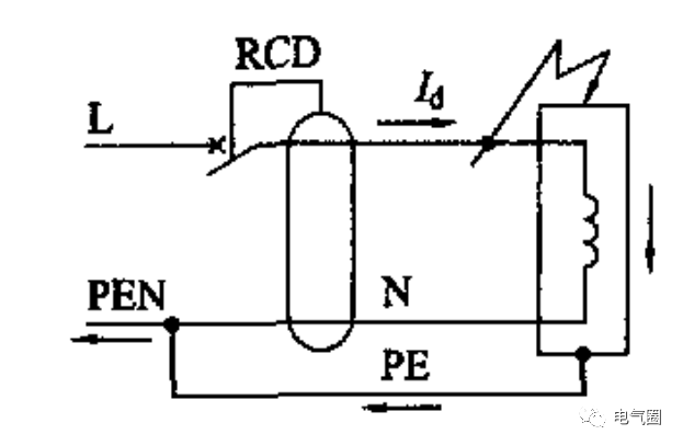 RCD的三种错误接线方式分析的图3