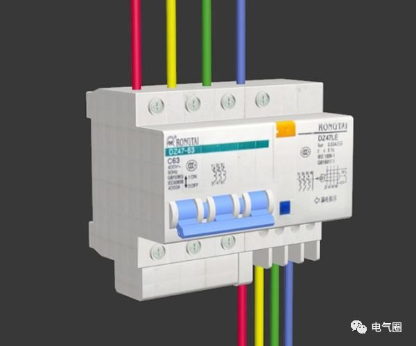 RCD的三种错误接线方式分析的图1