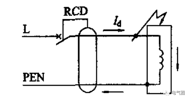 RCD的三种错误接线方式分析的图2