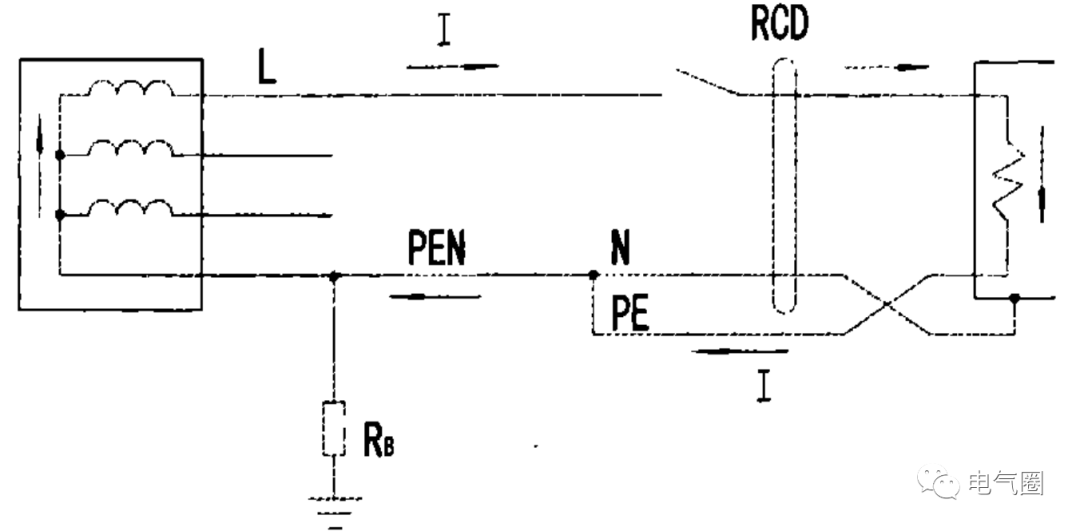 RCD的三种错误接线方式分析的图4