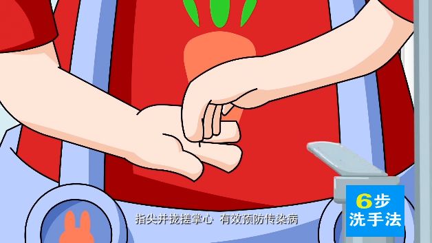 六步洗手法 有效预防传染病