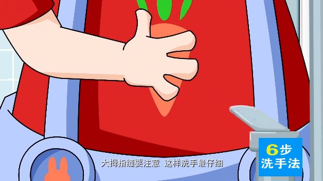 六步洗手法 有效预防传染病