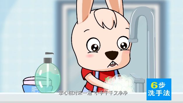 六步洗手法 有效预防传染病