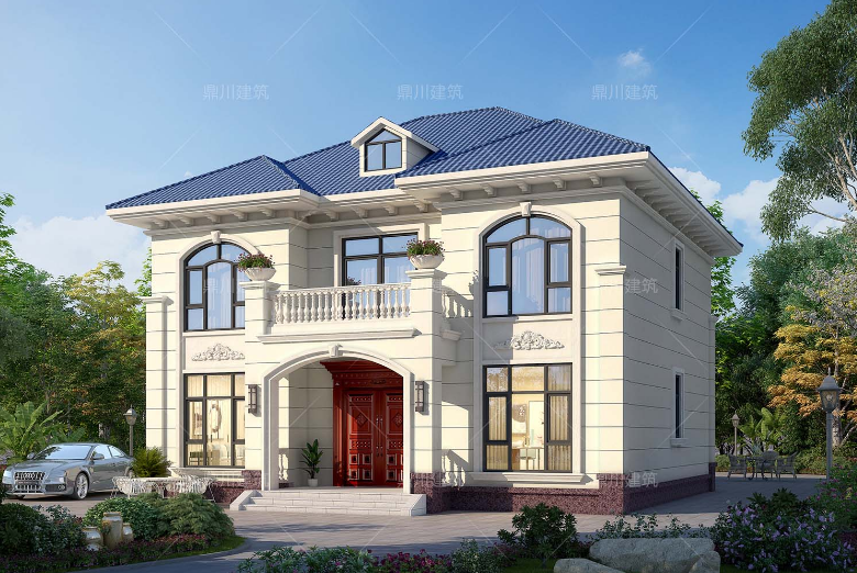 占地140平二层别墅好图纸决定房子品质业主说建房顺利又省心