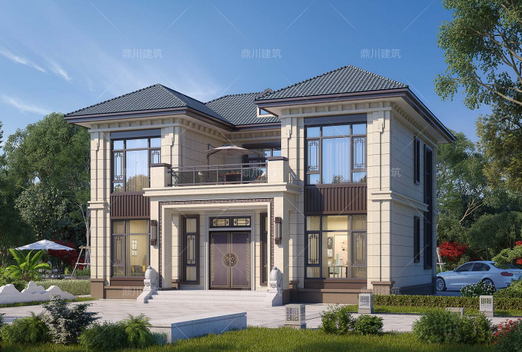 5套对称型小别墅经久耐看稳重大方每一套都是精品