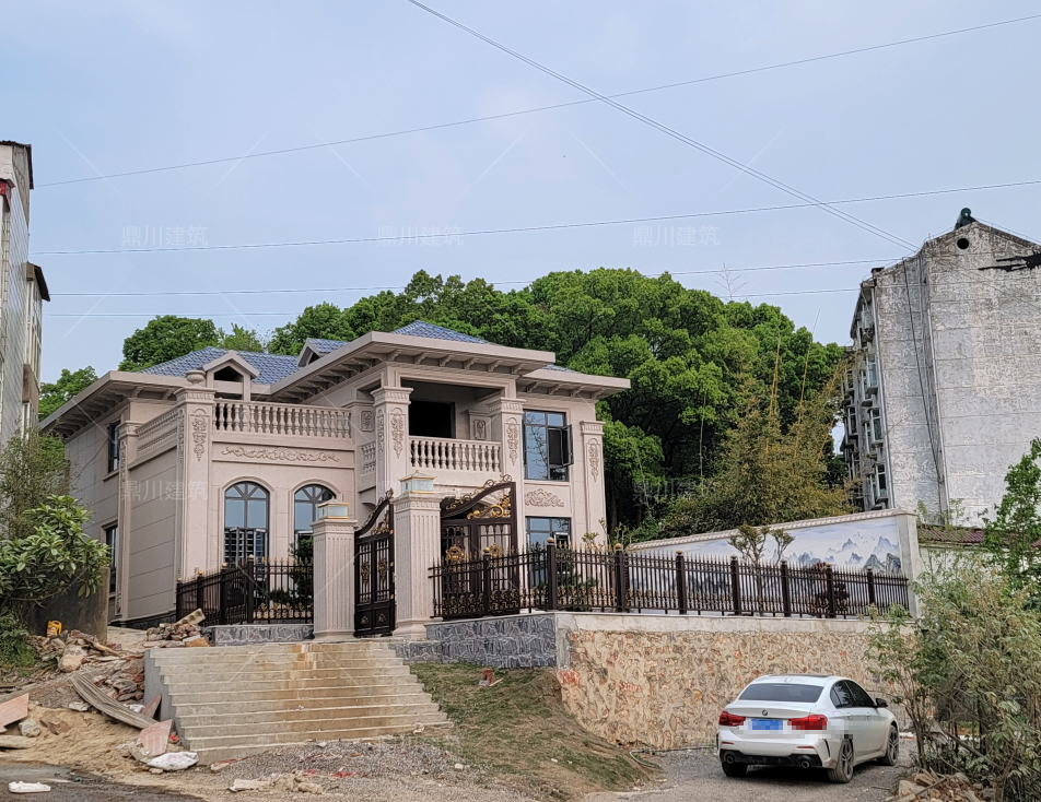 13套建房实拍一比一还原效果图建出来大家都说农村好