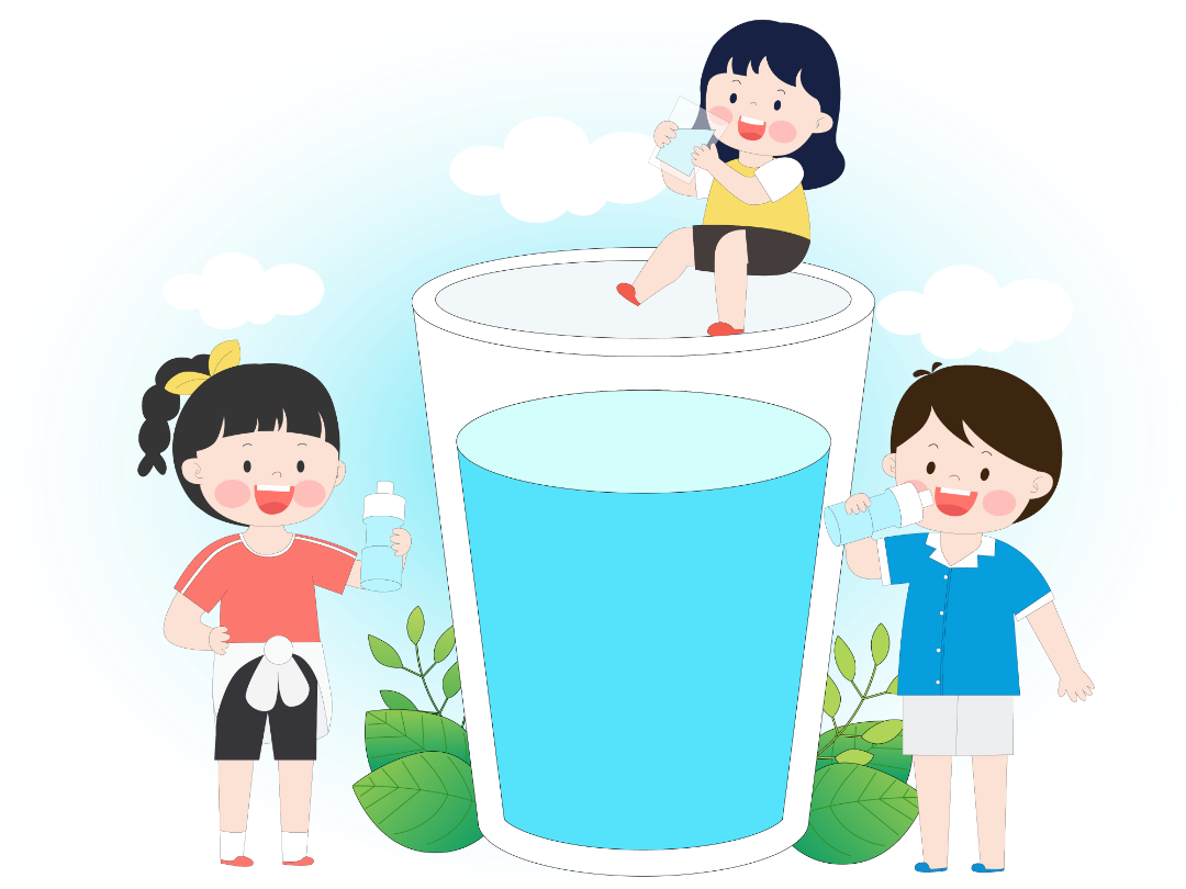 千库网_卡通可爱儿童暑假夏天高温天气多喝水防止中暑插画图片_元素编号15490275.png