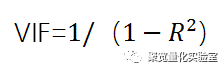 VIF方法（方差膨胀因子）因子独立性检验 全流程解读