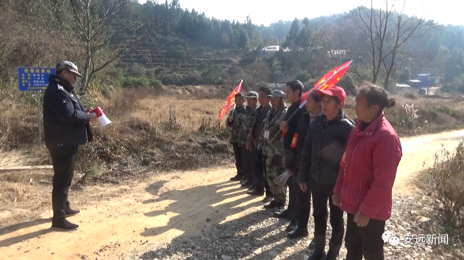 蔡坊:加强巡查宣传 织牢森林防火网 | 安远县信息公开