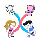 画线迷宫找厕所