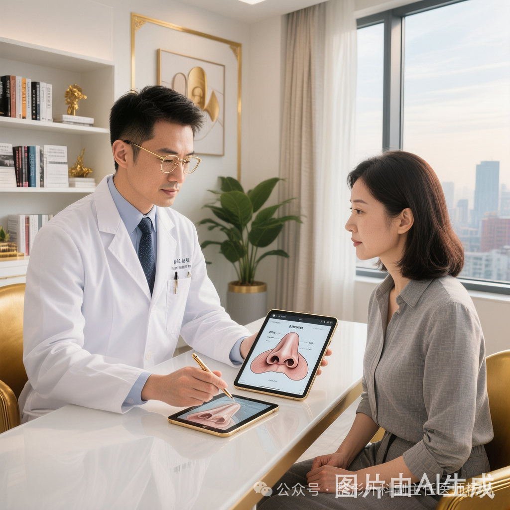 鼻综合整形咨询场景