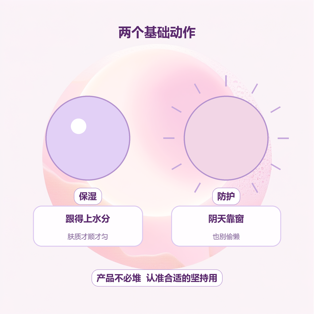 保湿防护示意