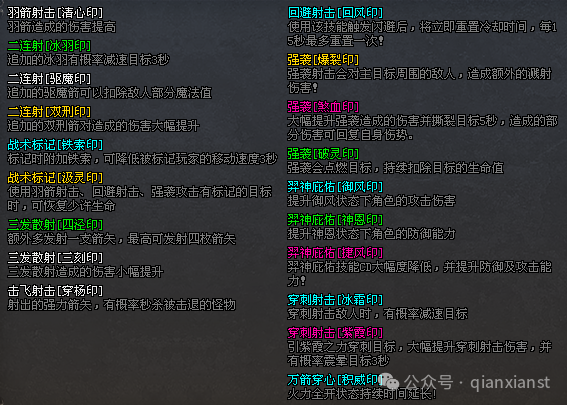 六职业铭文合击(刺客弓手)