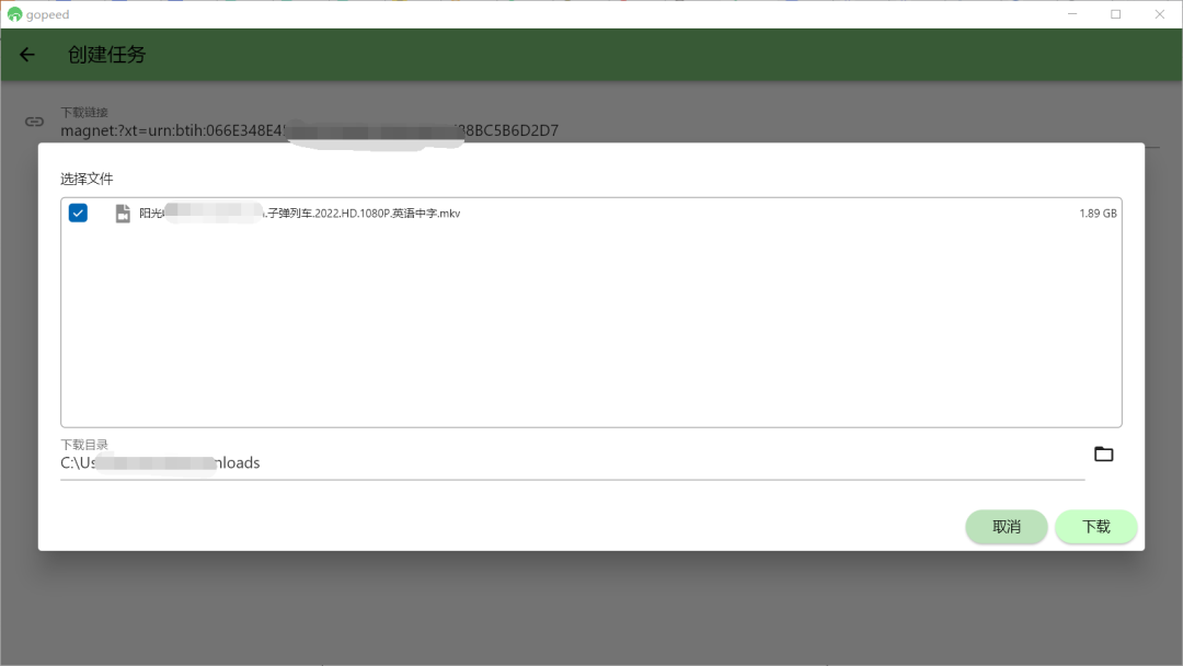 Gopeed，全网资源高速秒下！这个下载工具，永远的神