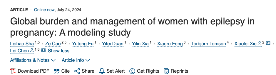 med压力怎么弄Med： 陈蕾与谢小磊合作建立聚焦育龄期女性癫痫患者妊娠全流程的疾病负担评价体系_https://www.jmylbn.com_新闻资讯_第2张