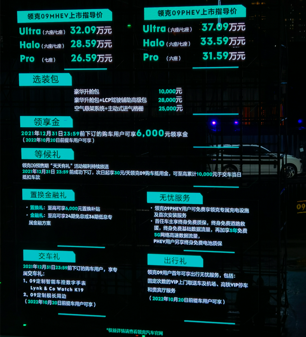 觸摸40萬元 領克09為中國品牌榮耀而戰的圖1