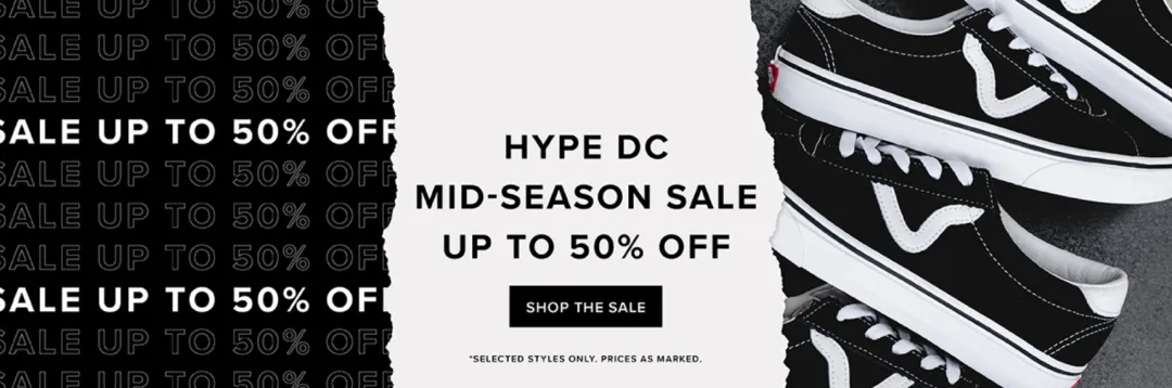 Hype DC 季中折扣来袭！潮鞋、运动鞋 5折起，$199收马丁靴 - 1