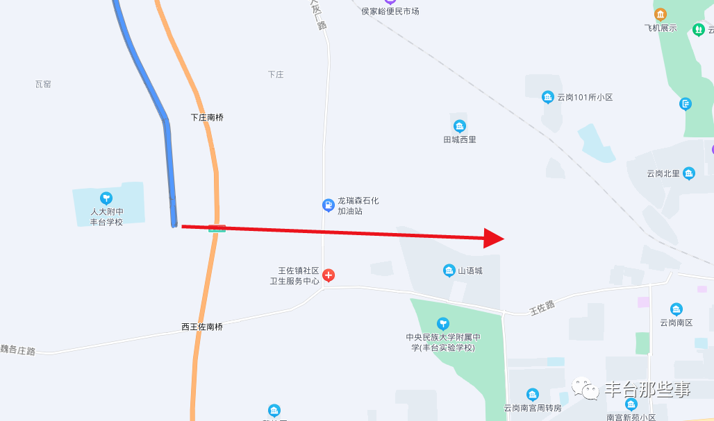 北京丰台玉泉营地图图片