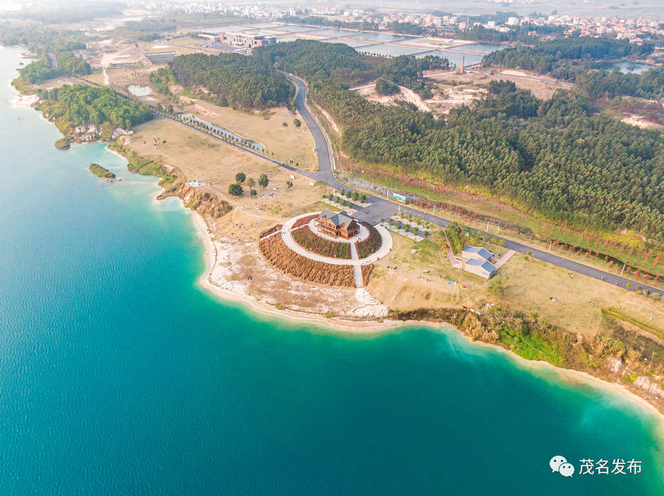 打造绿色发展茂名样板矿坑荒山变网红沿海滨江绿意浓