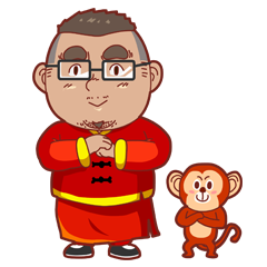 小胖叔新年篇 表情包封面