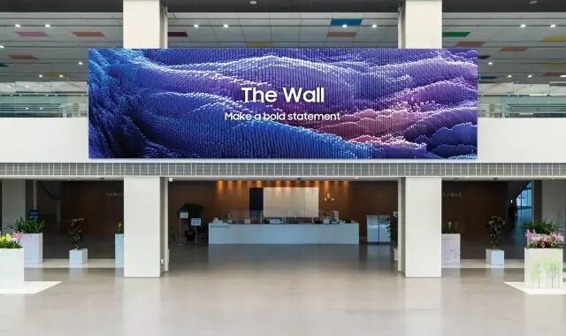 三星 | 發布新款The Wall：16K 1000吋Micro LED顯示屏的圖2