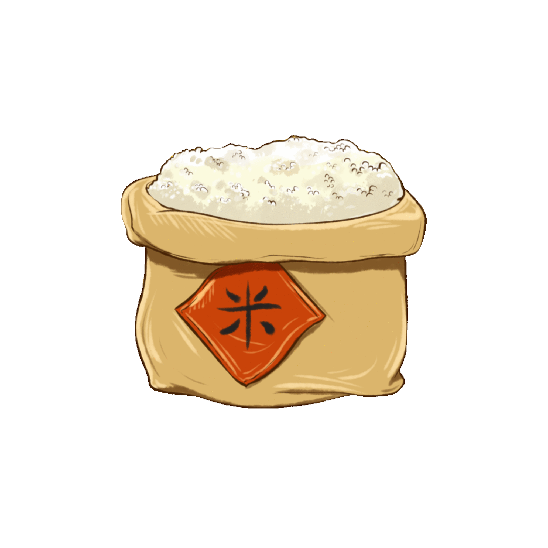 千庫網_秋天豐收糧食米袋大米動圖gif_GIF編號74492_副本