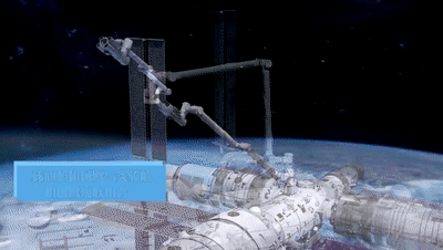 中国空间站机械臂有多牛？承载25吨 可单手抓飞船的图1