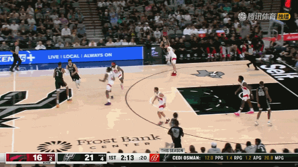 布朗尼硬抗文班亚马，防守态度决定一切，他的表现值得肯定#篮球_文班亚马NBA表现_新科状元文班亚马