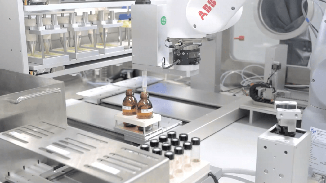 電解液配制和表征自動化工作站