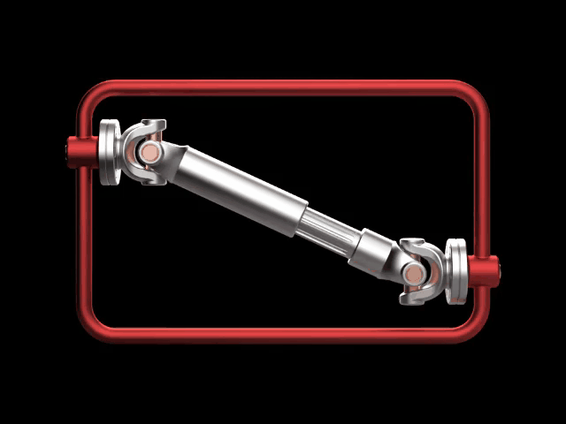 使用 SOLIDWORKS 模擬的萬向節(jié)運(yùn)動(dòng)，每個(gè)細(xì)節(jié)都表達(dá)的很清楚 | 操作視頻的圖1