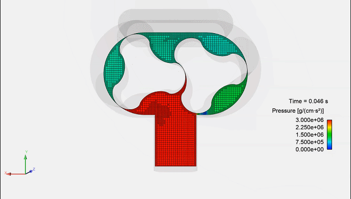 ANSYS Forte对容积式压缩机的仿真优势及应用的图8