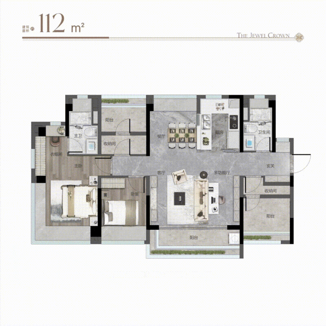 番禺路劲美的隽樾府户型图曝光，以改善为主