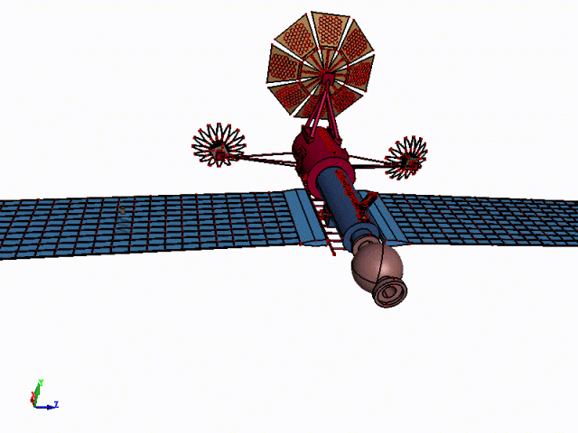 LS-DYNA | 破片高速撞击卫星的图5