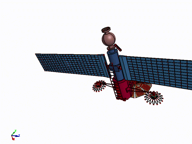 LS-DYNA | 破片高速撞击卫星的图4