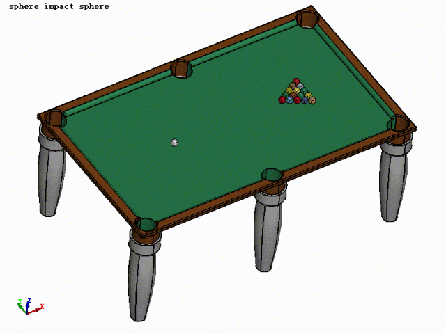 LS-DYNA | 打台球的图4