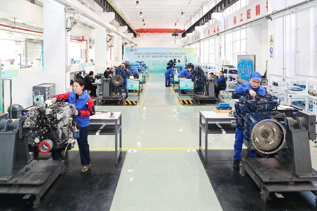 13枚奖牌！潍柴工匠团队彰显技能硬实力 - 第2张