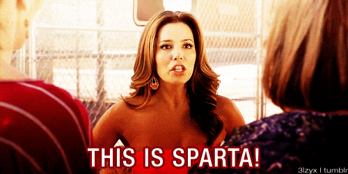 This is sparta gabrielle solis GIF - D&eacute;couvrez sur GIFER