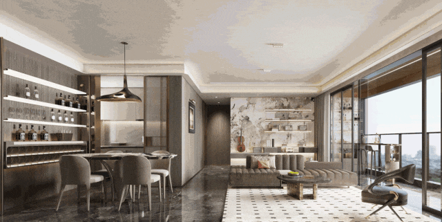 荔湾保利锦上印纯南向板式+南北通透，有什么优势？