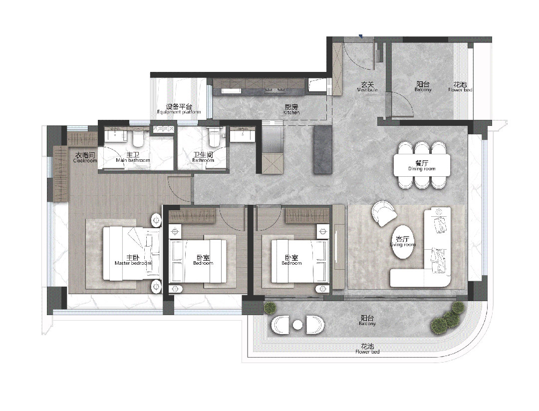 广州地铁珑璟台加推4栋，价格8.5-9.5万/m²！