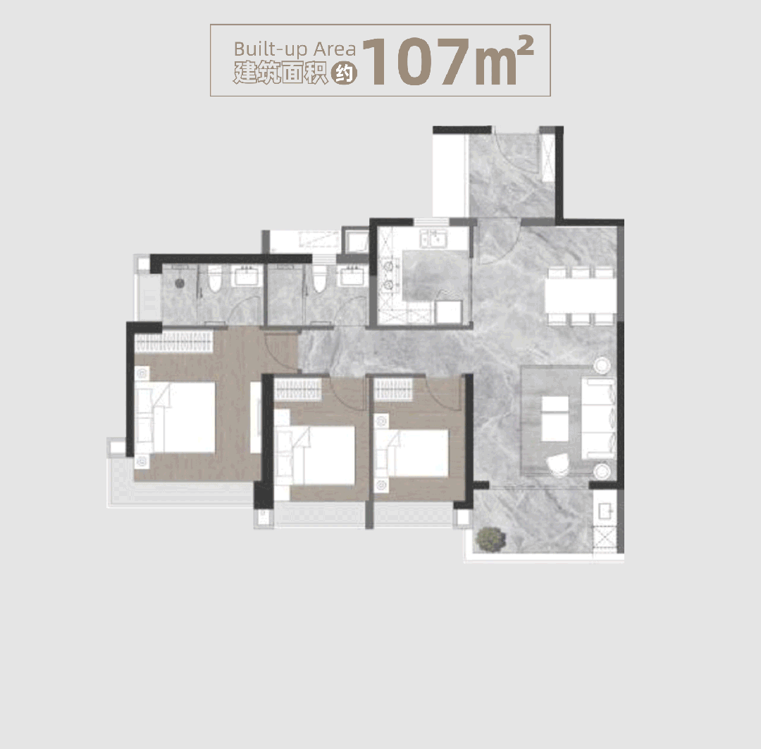 广州塔板块，方圆美林滨江壹号户型图曝光！